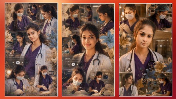 Nursing Day With Highlights And Medical Edit Prompt
