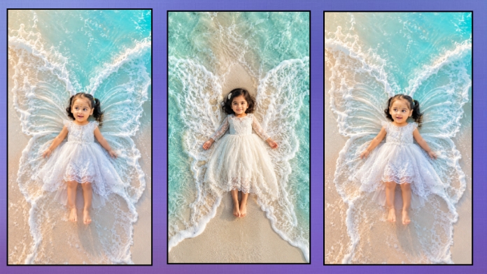 Cute Baby Trending Butterfly Prompt Editing